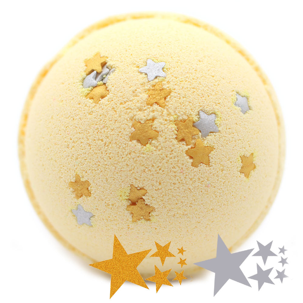 Christmas Star Bath Bomb - Marzipan - ScentiMelti  Christmas Star Bath Bomb - Marzipan