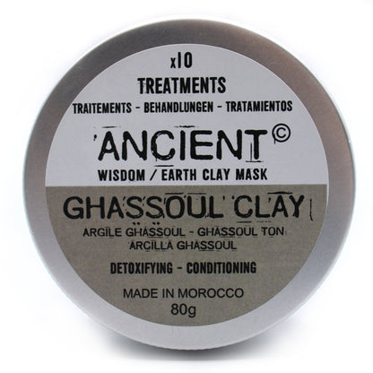 Ghassoul Clay 80g - ScentiMelti  Ghassoul Clay 80g