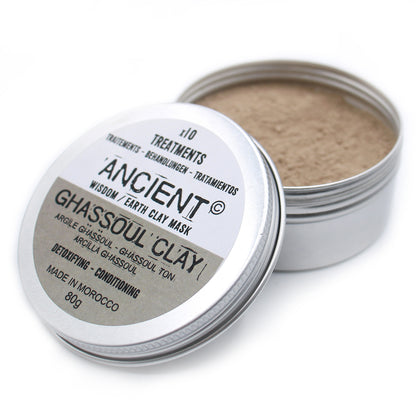 Ghassoul Clay 80g - ScentiMelti  Ghassoul Clay 80g