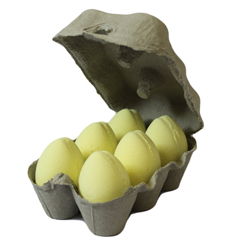 Pack of 6 Bath Eggs - Banana - ScentiMelti  Pack of 6 Bath Eggs - Banana