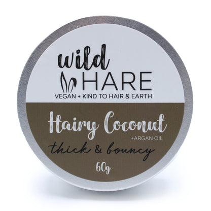 Wild Hare Solid Shampoo 60g - Hairy Coconut - ScentiMelti  Wild Hare Solid Shampoo 60g - Hairy Coconut