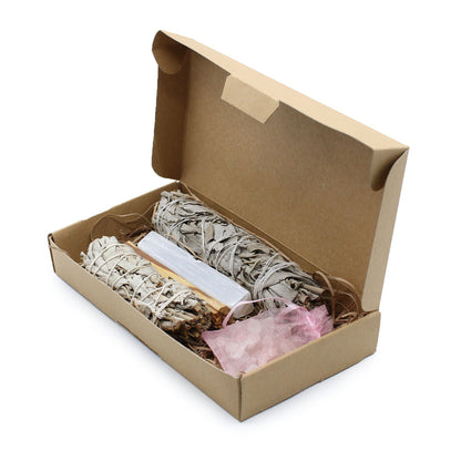 Energy Cleansing & Smudging Kit - Meditation - ScentiMelti  Energy Cleansing & Smudging Kit - Meditation