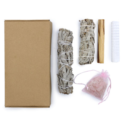 Energy Cleansing & Smudging Kit - Meditation - ScentiMelti  Energy Cleansing & Smudging Kit - Meditation