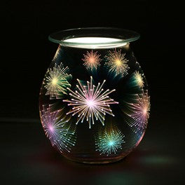 Firework Effect Light-up Electric Oil Burner - ScentiMelti  Firework Effect Light-up Electric Oil Burner