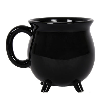 Plain Black Cauldron Mug - ScentiMelti Home Fragrance, Beauty & Gifts UK