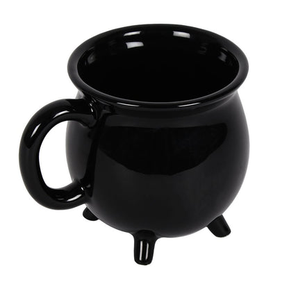 Plain Black Cauldron Mug - ScentiMelti Home Fragrance, Beauty & Gifts UK