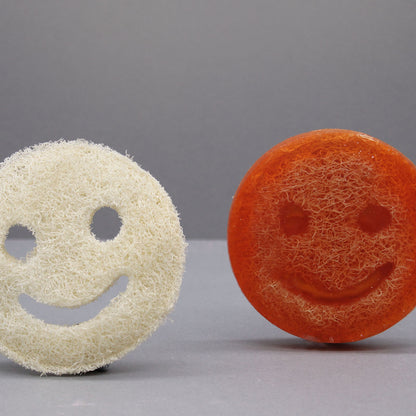 Happy Scrub Soap - Grapefruit - ScentiMelti  Happy Scrub Soap - Grapefruit