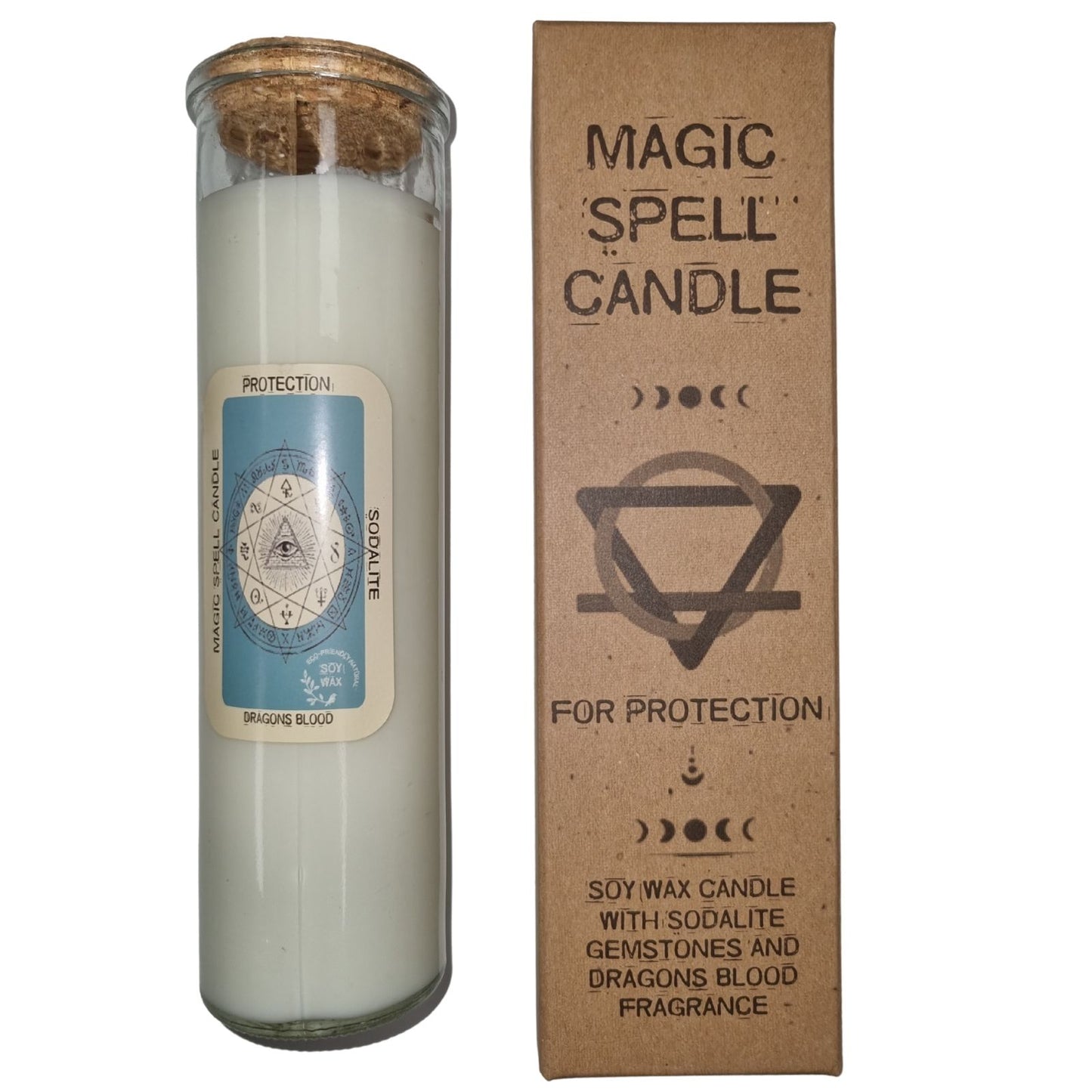 Magic Spell Candle - Protection - ScentiMelti  Magic Spell Candle - Protection