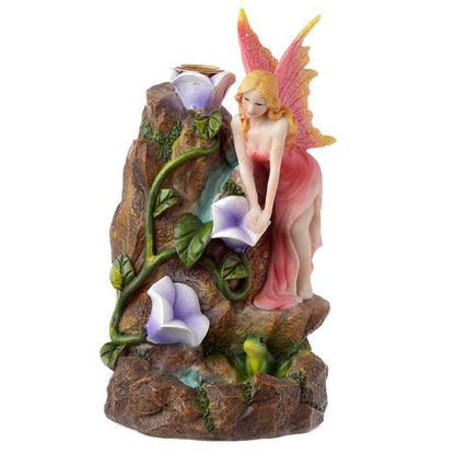 Fairy Flower Garden Waterfall Backflow Incense Burner - ScentiMelti  Fairy Flower Garden Waterfall Backflow Incense Burner