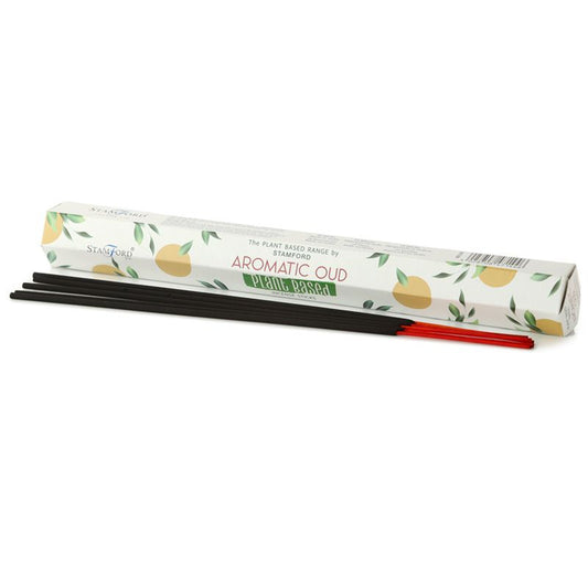 Plant Based Incense Sticks - Aromatic Oud - ScentiMelti  Plant Based Incense Sticks - Aromatic Oud