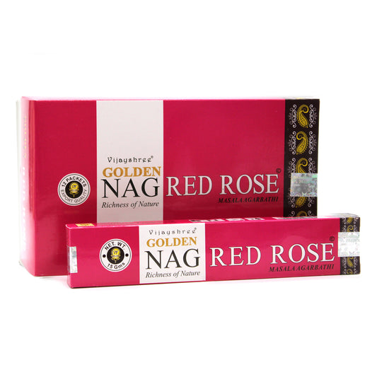 15g Golden Nag - Red Rose - ScentiMelti  15g Golden Nag - Red Rose