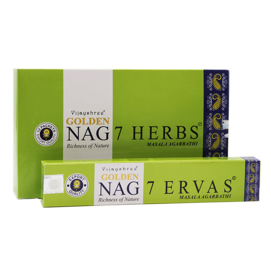 15g Golden Nag - Seven Herbs - ScentiMelti  15g Golden Nag - Seven Herbs