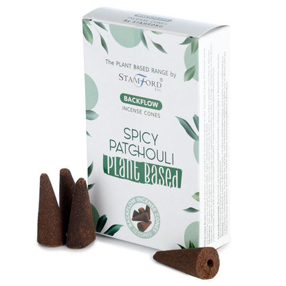 Plant Based Backflow Incense Cones - Spicy Patchouli - ScentiMelti  Plant Based Backflow Incense Cones - Spicy Patchouli