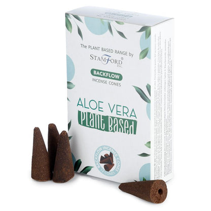 Plant Based Backflow Incense Cones - Aloe Vera - ScentiMelti  Plant Based Backflow Incense Cones - Aloe Vera