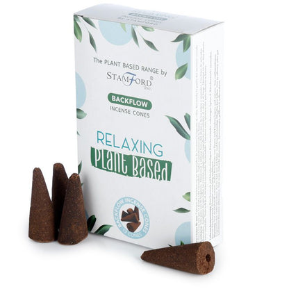 Plant Based Backflow Incense Cones - Relaxing - ScentiMelti  Plant Based Backflow Incense Cones - Relaxing