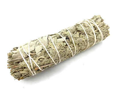 Smudge Stick - White Sage & Blue Sage 10cm - ScentiMelti  Smudge Stick - White Sage & Blue Sage 10cm