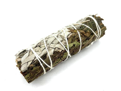 Smudge Stick - White Sage & Peppermint 10cm - ScentiMelti  Smudge Stick - White Sage & Peppermint 10cm