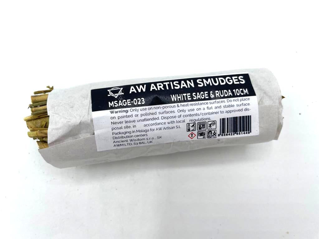 Smudge Stick - White Sage & Ruda 10cm