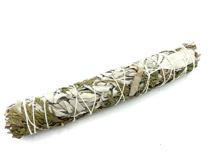 Smudge Stick - White Sage & Cedar 22 cm - ScentiMelti  Smudge Stick - White Sage & Cedar 22 cm