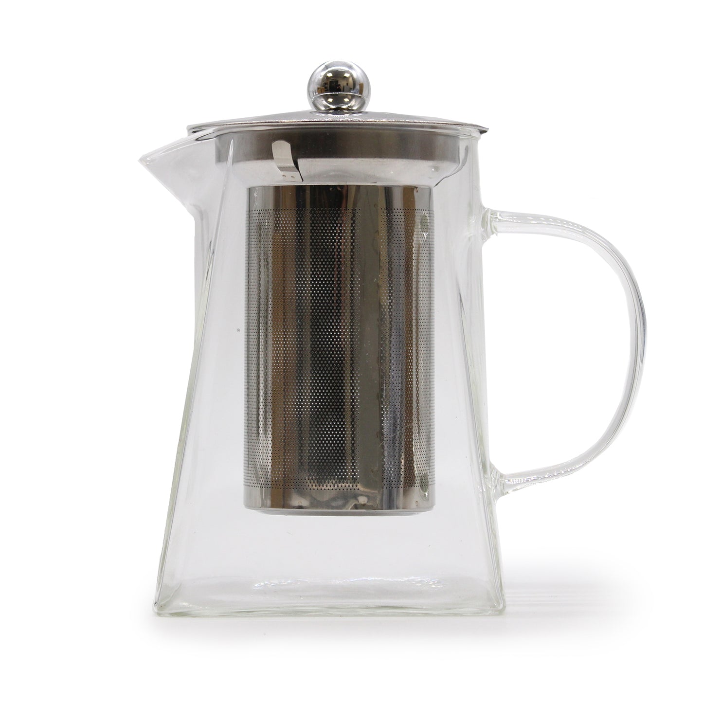 Glass Infuser Teapot - Tower Shape - 750ml - ScentiMelti  Glass Infuser Teapot - Tower Shape - 750ml