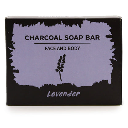 Charcoal Soap 85g - Lavender - ScentiMelti  Charcoal Soap 85g - Lavender