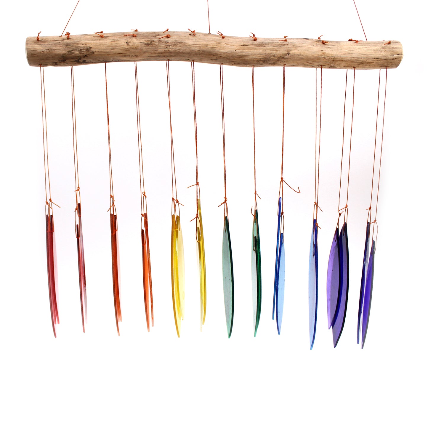 Rainbow Glass Chime - Assorted - ScentiMelti  Rainbow Glass Chime - Assorted