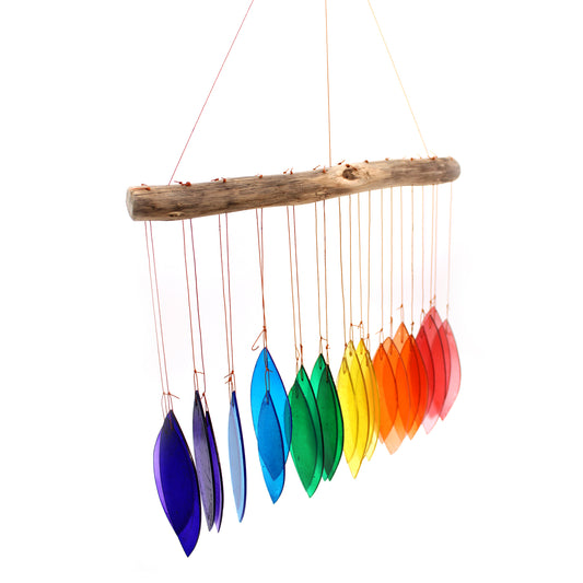 Rainbow Glass Chime - Assorted - ScentiMelti  Rainbow Glass Chime - Assorted