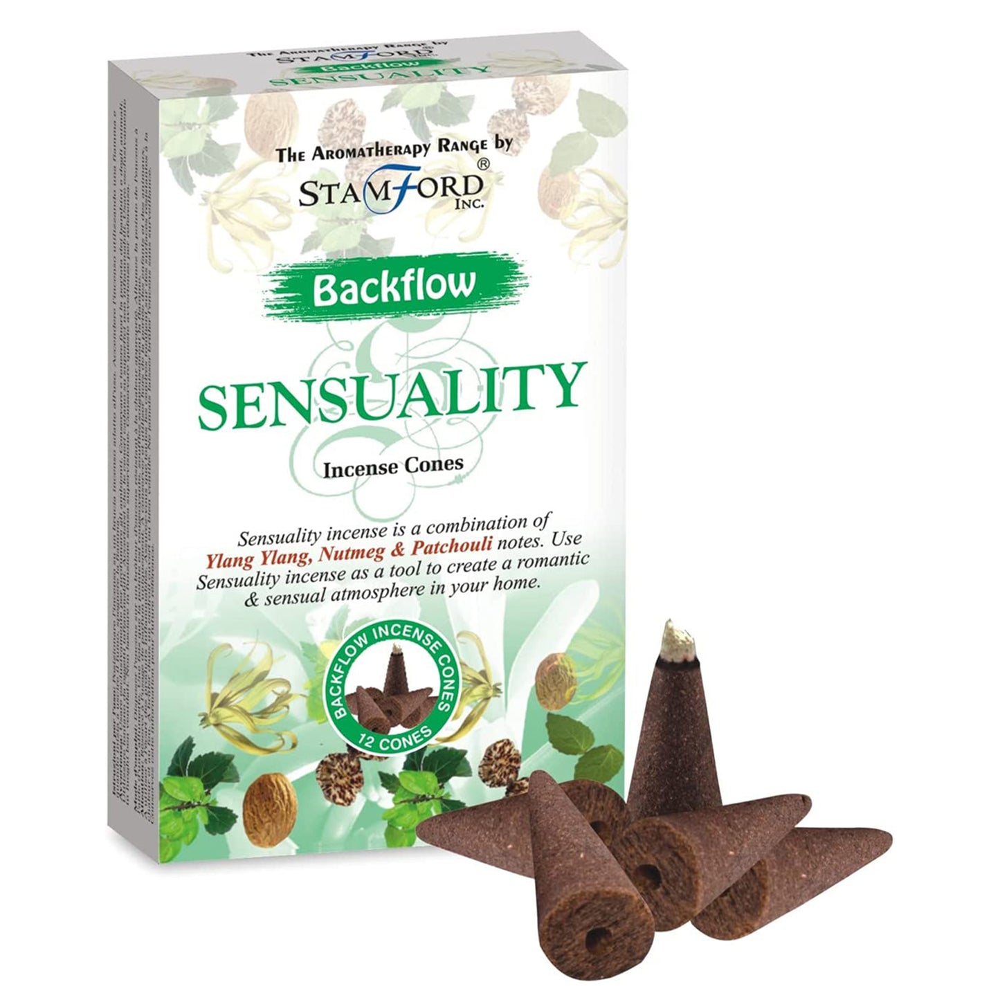 Aromatherapy Backflow Cones - Sensuality - ScentiMelti  Aromatherapy Backflow Cones - Sensuality