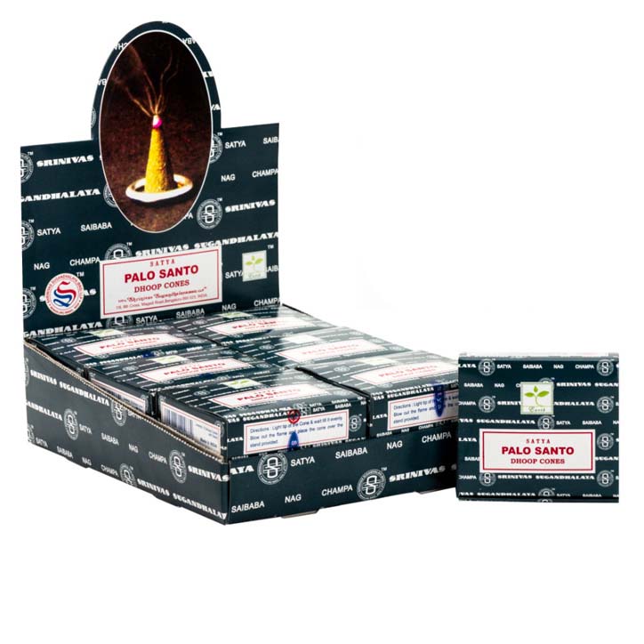 Palo Santo Dhoop Cones - ScentiMelti  Palo Santo Dhoop Cones