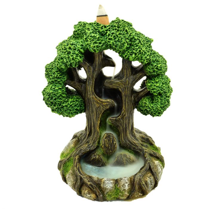 Waterfall Tree Backflow Incense Burner - ScentiMelti  Waterfall Tree Backflow Incense Burner