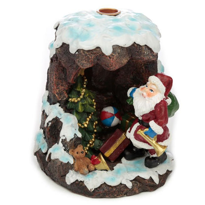 Christmas Santa's Grotto Backflow Incense Burner - ScentiMelti  Christmas Santa's Grotto Backflow Incense Burner