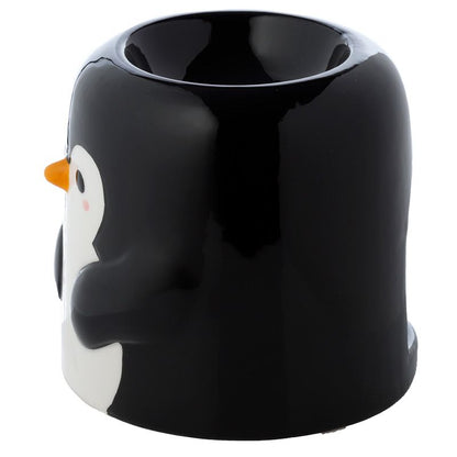 Penguin Shaped Ceramic Oil Burner - ScentiMelti  Penguin Shaped Ceramic Oil Burner