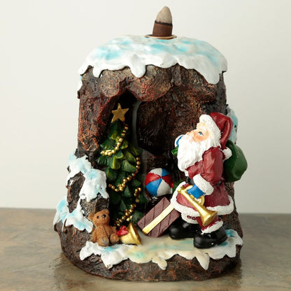 Christmas Santa's Grotto Backflow Incense Burner - ScentiMelti  Christmas Santa's Grotto Backflow Incense Burner