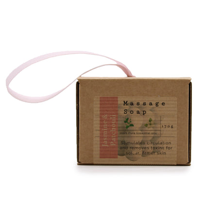 Boxed Single Massage Soaps - Jasmine & Patchouli - ScentiMelti  Boxed Single Massage Soaps - Jasmine & Patchouli