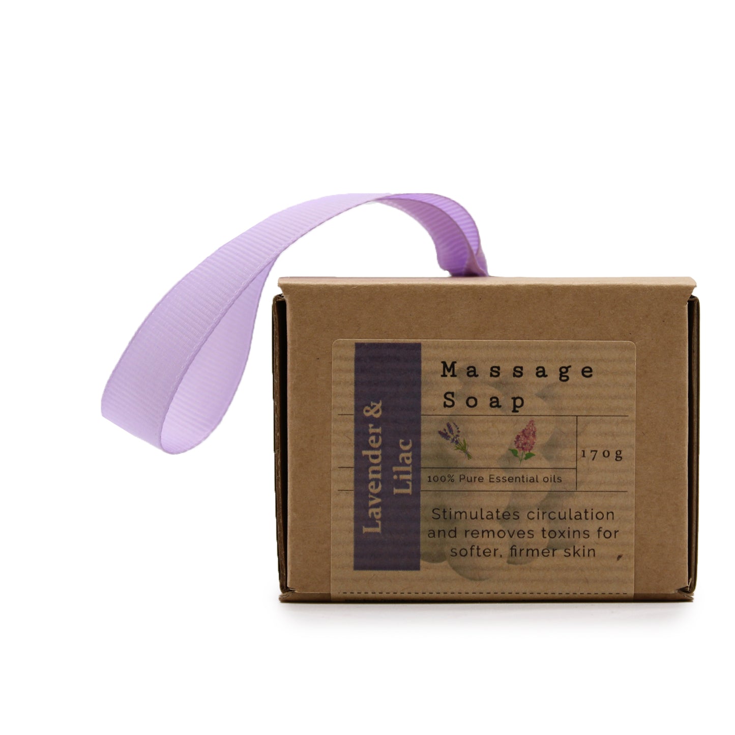 Boxed Single Massage Soaps - Lavender & Lilac - ScentiMelti  Boxed Single Massage Soaps - Lavender & Lilac