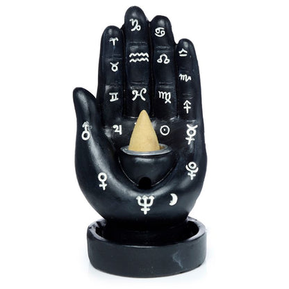 Mantric Hand/Tarot Hand Palm Backflow Incense Burner - ScentiMelti  Mantric Hand/Tarot Hand Palm Backflow Incense Burner