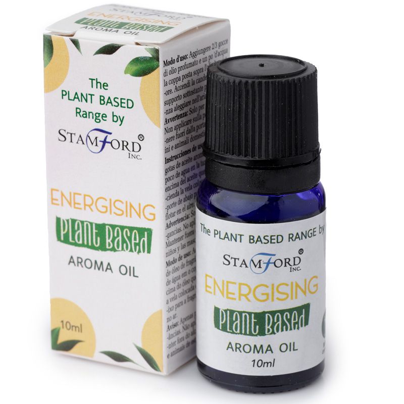 Plant Based Aroma Oil - Energising - ScentiMelti  Plant Based Aroma Oil - Energising