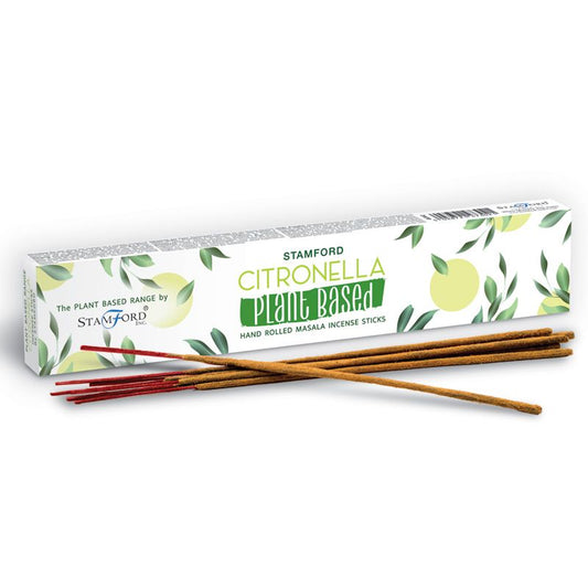 Plant Based Masala Incense Sticks - Citronella - ScentiMelti  Plant Based Masala Incense Sticks - Citronella