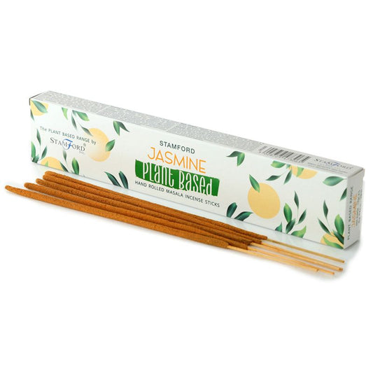 Plant Based Masala Incense Sticks - Jasmine - ScentiMelti  Plant Based Masala Incense Sticks - Jasmine