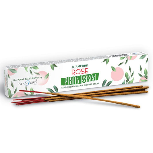 Plant Based Masala Incense Sticks - Rose - ScentiMelti  Plant Based Masala Incense Sticks - Rose