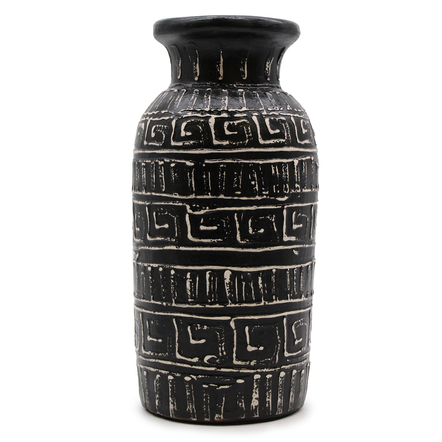 Greek Straight Vase - Chocolate - ScentiMelti  Greek Straight Vase - Chocolate