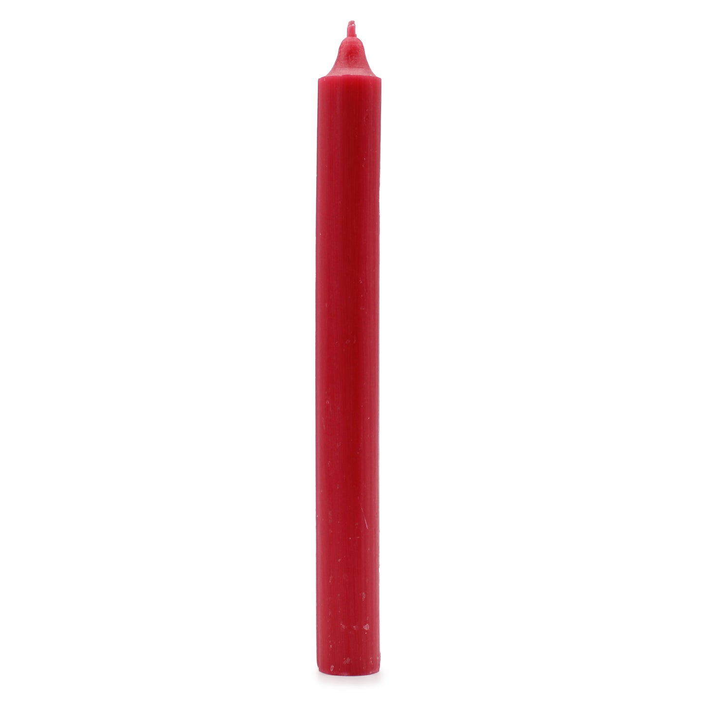 Solid Colour Dinner Candles - Rustic Red - Pack of 5