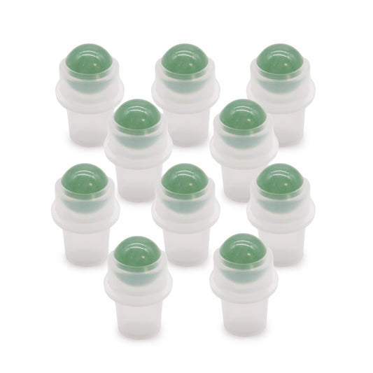 Gemstone Roller Tip for 5ml Bottle - Aventurine - ScentiMelti  Gemstone Roller Tip for 5ml Bottle - Aventurine