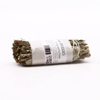 Smudge Stick - White Sage and Pirul Foliage - ScentiMelti  Smudge Stick - White Sage and Pirul Foliage