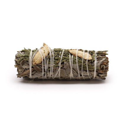 Smudge Stick - White Sage, Ginger and Cedar - ScentiMelti  Smudge Stick - White Sage, Ginger and Cedar