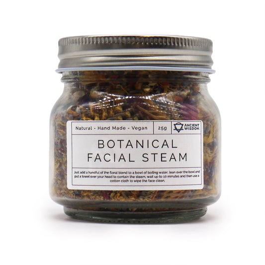 Botanical Facial Steam Blend - Natural 250g - ScentiMelti  Botanical Facial Steam Blend - Natural 250g