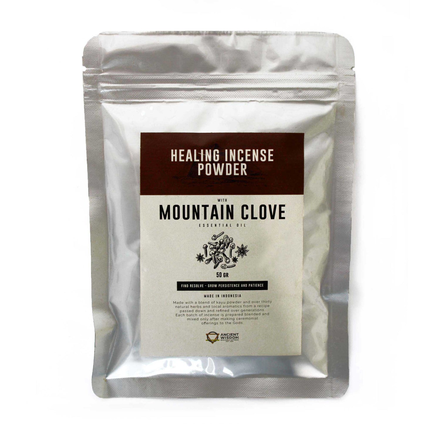 Healing Incense Powder - Mountain Clove 50gm - ScentiMelti  Healing Incense Powder - Mountain Clove 50gm