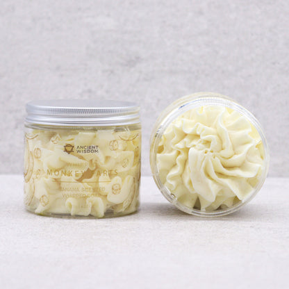 Banana Whipped Cream Soap 120g - ScentiMelti  Banana Whipped Cream Soap 120g