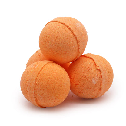 Lemongrass & Mandarin Bath Bomb - ScentiMelti  Lemongrass & Mandarin Bath Bomb