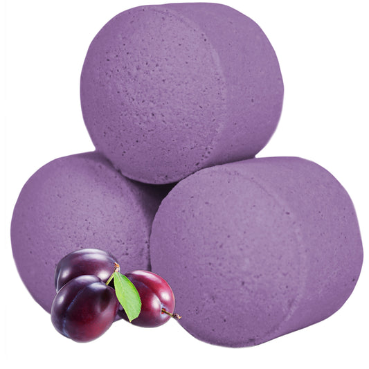 1.3Kg Box of Chill Pills (Mini Bath Bombs) - Frosted Sugar Plum - ScentiMelti Home Fragrance, Beauty & Gifts UK